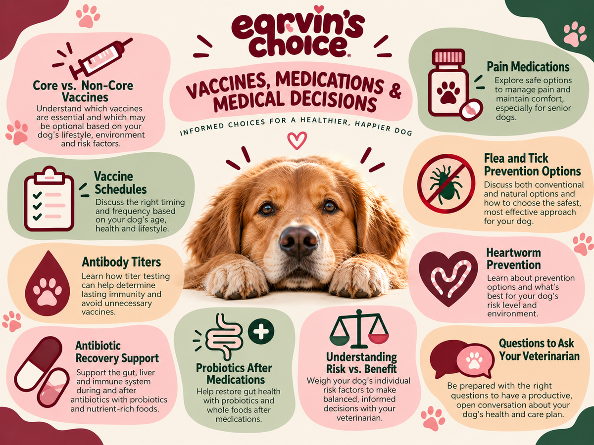 “Vaccines, Medications & Medical Decisions” -Making Evidence-Based Choices for Your Dog's Health
